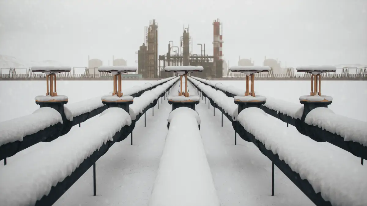 petróleo, gas e invierno