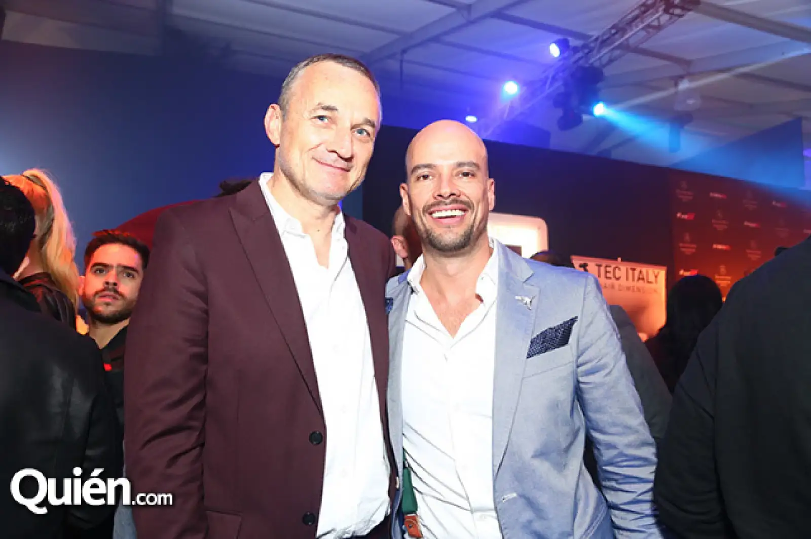 Christian Veldelievre y Luis Gadea