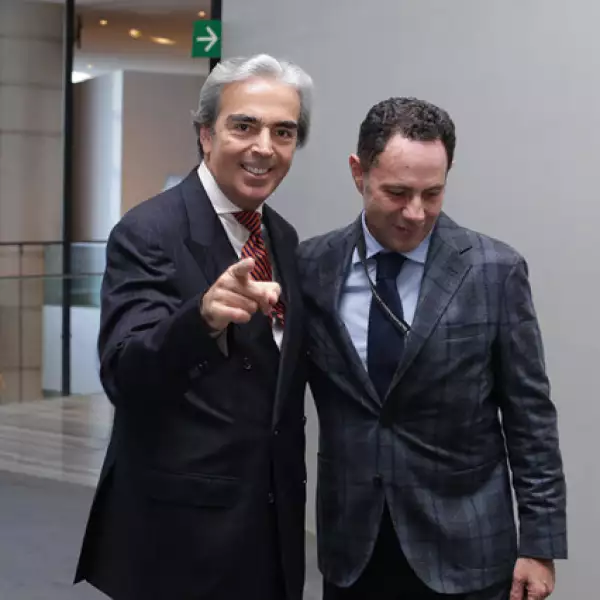 Lorenzo Lazo y Sergio Berger