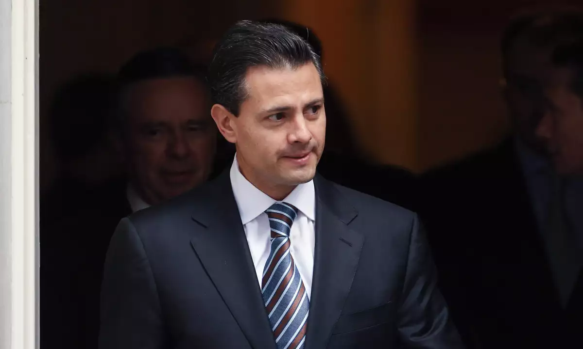 (El expresidente de México, Enrique Peña nieto)
