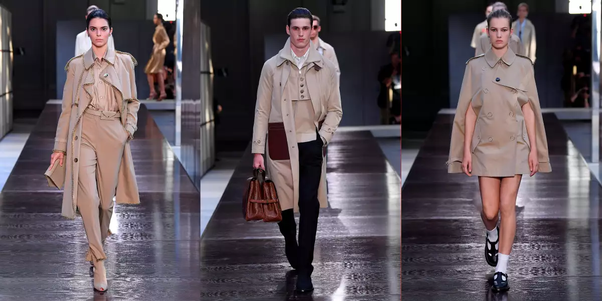 Burberry show, Runway, London Fashion Week, UK - 17 Sep 2018