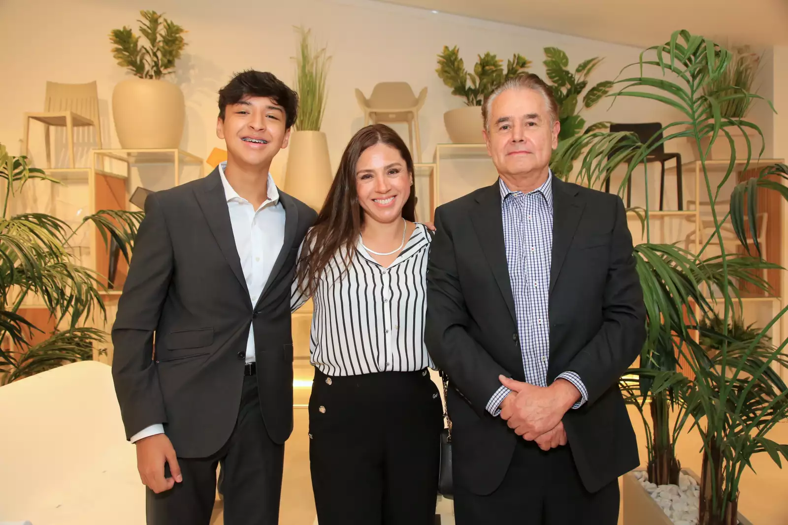 Manuel García Luna, Cintia Bravo y Manuel García Luna