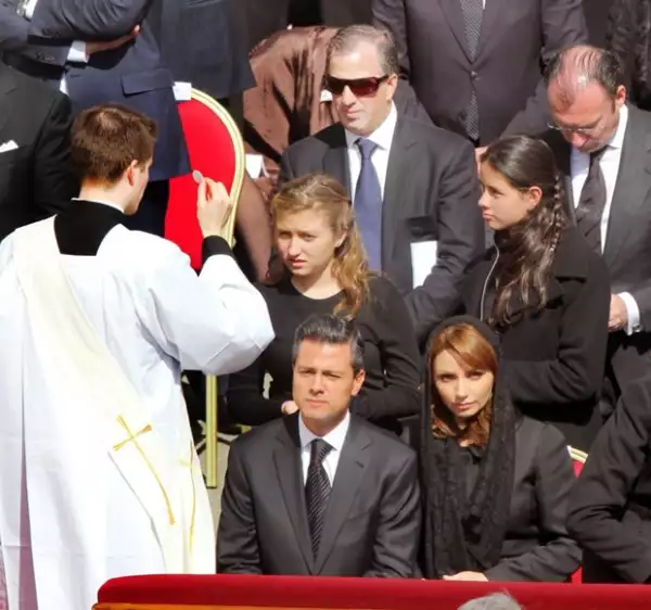 Aquí las hijas del matrimonio, Fernanda Castro y Nicole Peña.