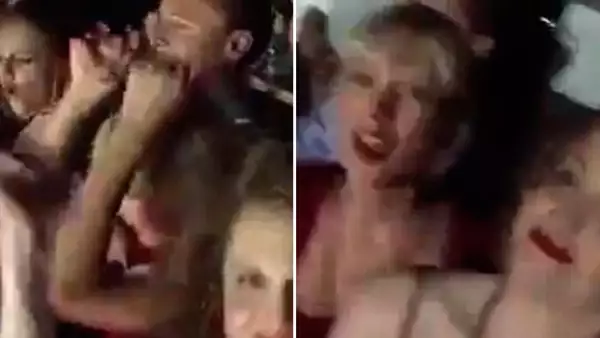 La cantante y el actor acudieron juntos a un concierto de la amiga de Taylor, Selena Gomez, este martes en Nashville, Tennessee.