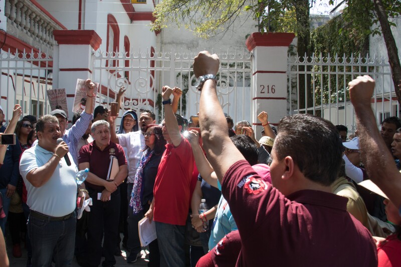 Los trabajadores de Cultura fueron atendidos por Leticia Ramírez, quien está designada para ser la jefa de Atención Ciudadana.