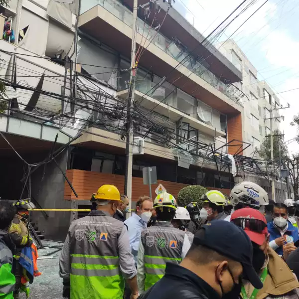 Explosión en Benito Juárez