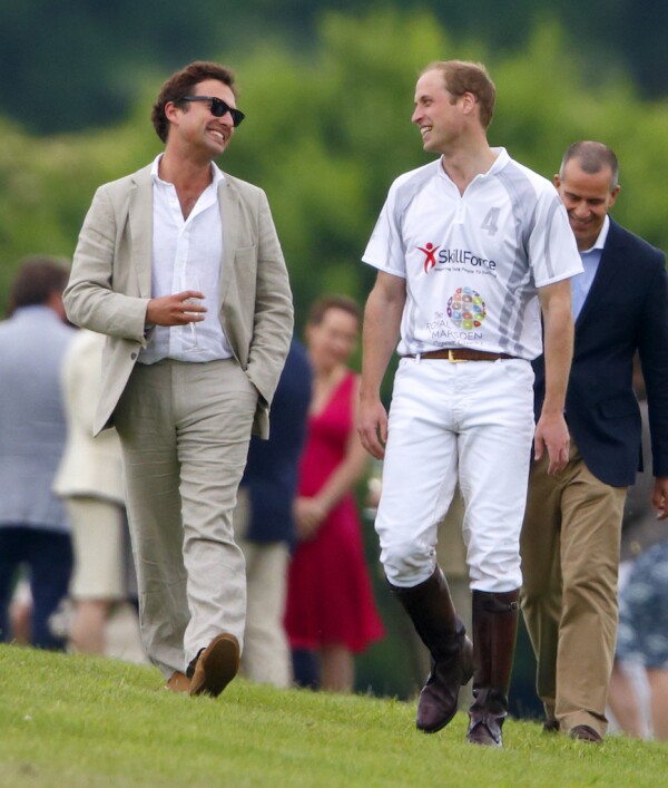Thomas van Straubenzee y el Principe William