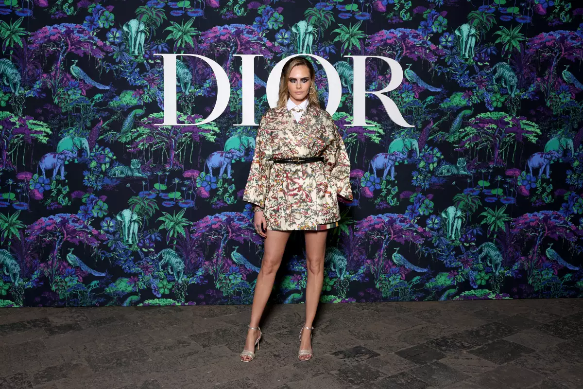 Christian Dior : Photocall - Womenswear Fall 2023 Show In Mumbai