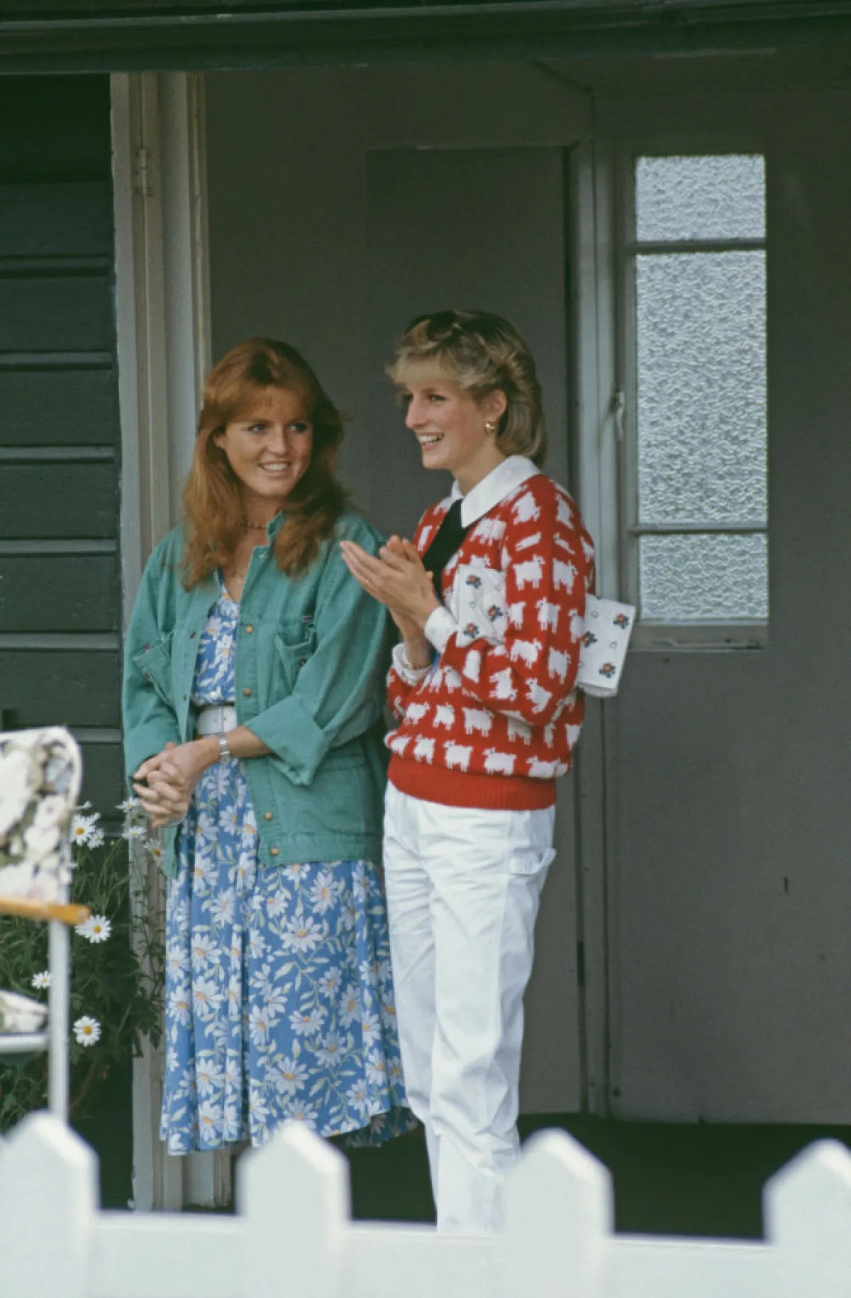 Sarah Ferguson y princesa Diana