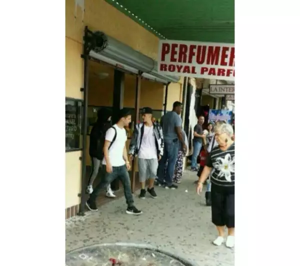 La pareja fue captada esta tarde saliendo de un Starbucks.