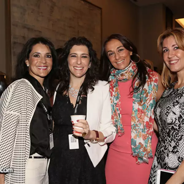 María Landa, Tanya Moss, Jeanette Yedia y Desireée Navarro
