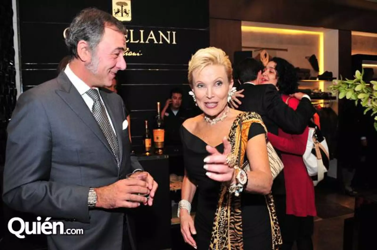 Cristiano Corneliani y Raquel Bessudo