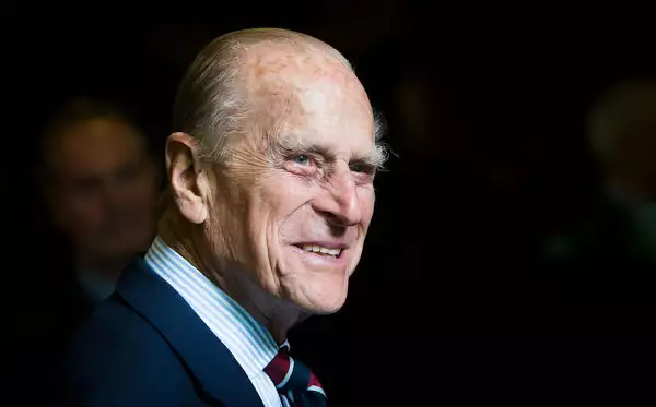Prince Philip At Royal Auxiliary Air Force In Scotland