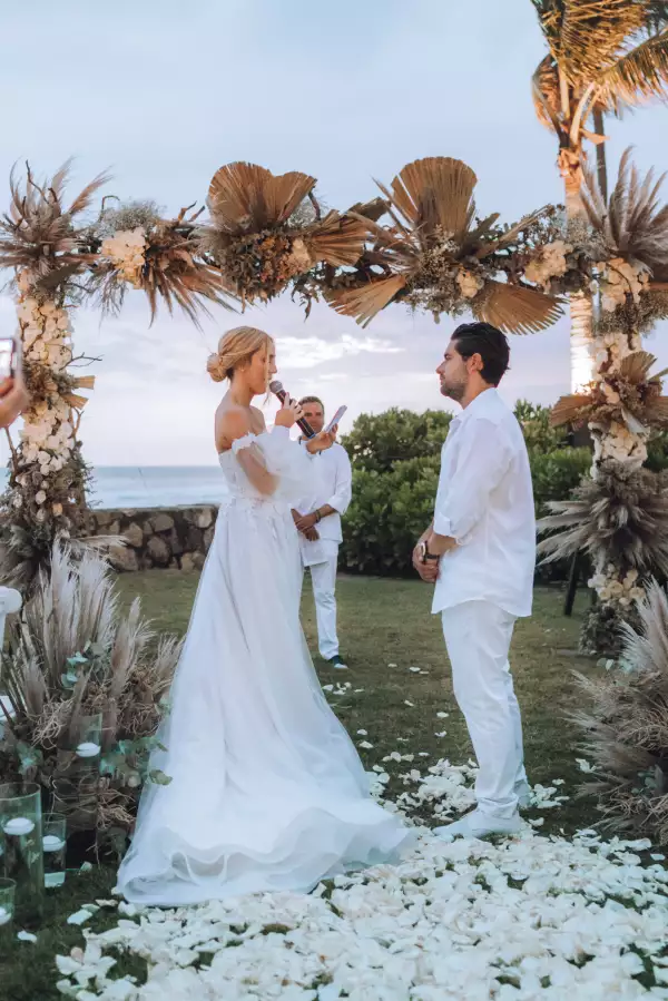 Shanik Aspe y Mauricio Odiardi.