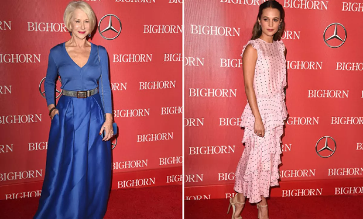 Fueron las más coloridas de la red carpet.