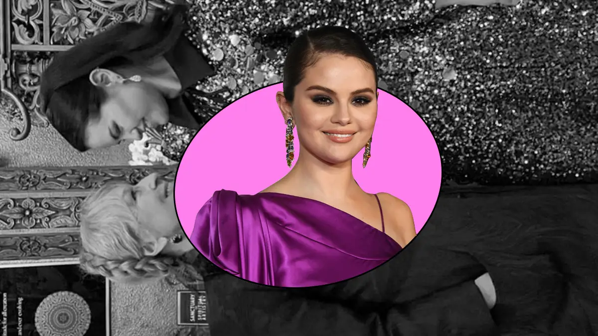 Selena Gomez apuesta por un look casual y cozy para visitar la Torre Eiffel.