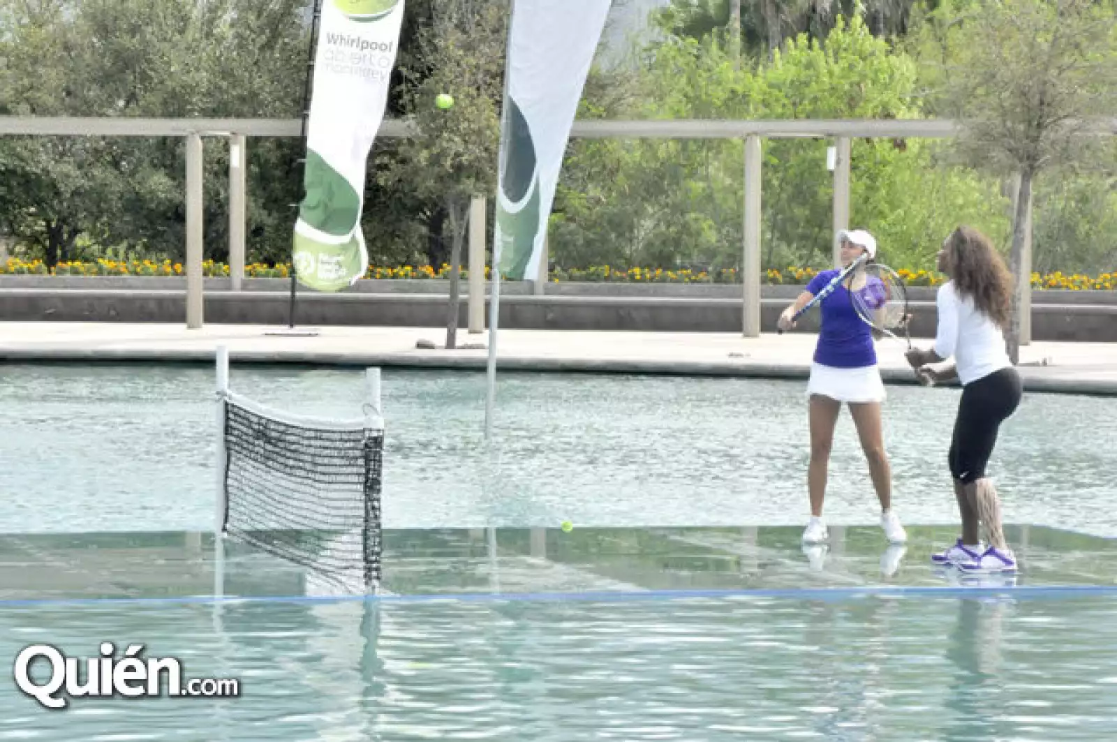 Serena Williams y Gisela Dulko