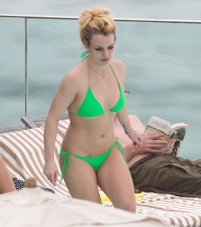Después de haber vivido momentos complicados con su peso, Britney ha recuperado su figura.