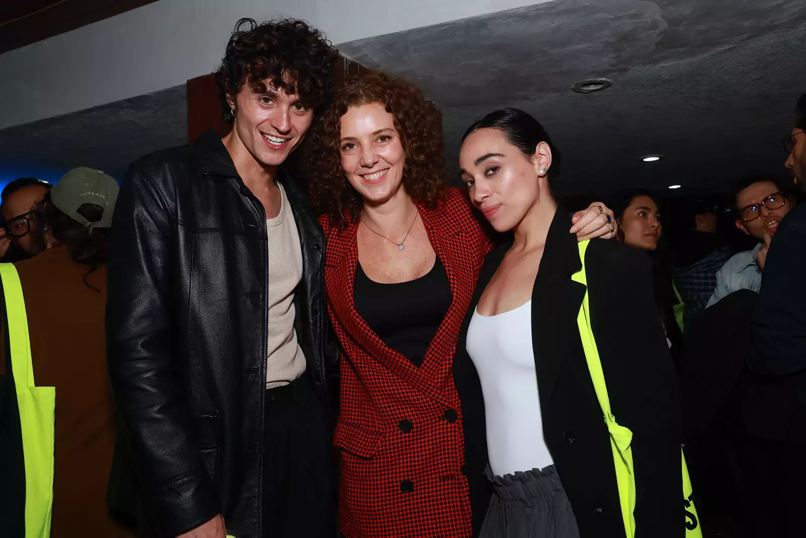 Fernando Cattori, Johanna Murillo y Natalia Sorian 