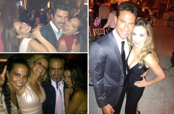 Entre los invitados estuvieron Altair Jarabo, Sebastián Rulli, Aracely Arámbula y Alejandro Fernández.