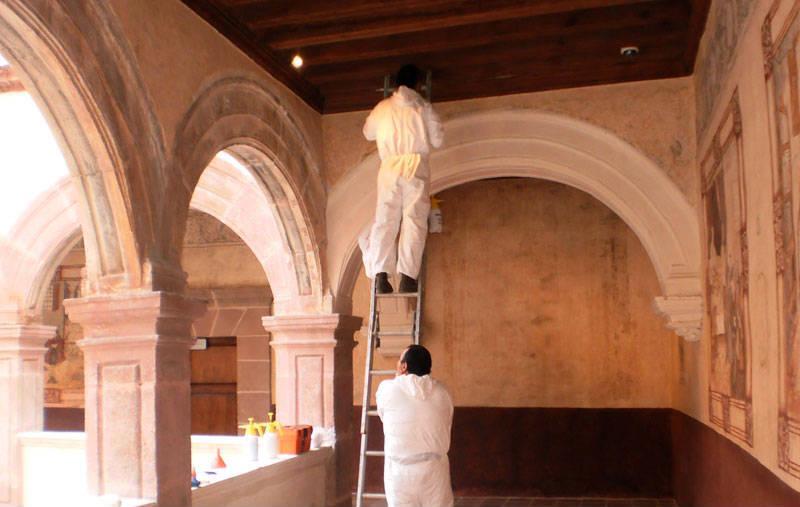 INAH contra murci�lagos en edificios hist�ricos