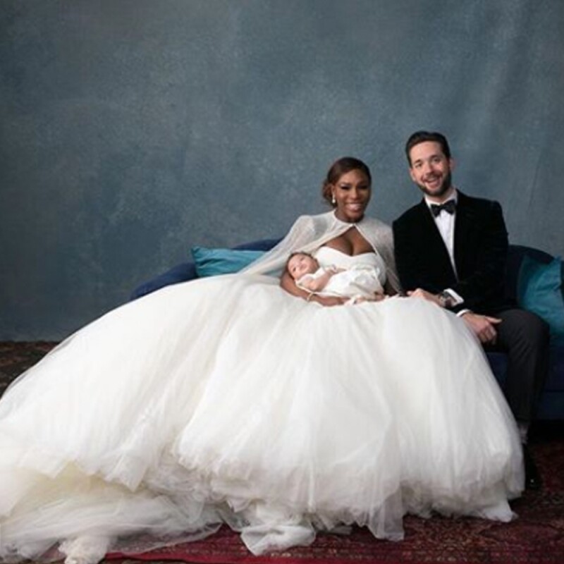 Serena Williams y Alexis Ohanian NOVIEMBRE