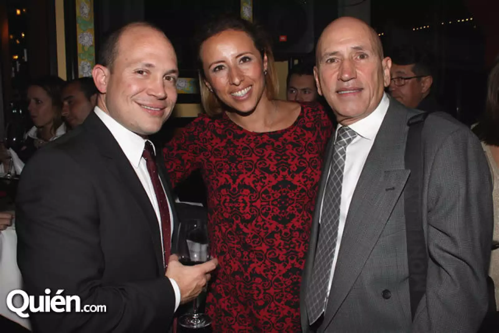 Pedro Nassar, Sandra Unzaga y Ricardo Torres
