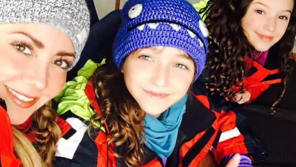 Andrea Legarreta y su viaje a Islandia junto a sus hijas, Mía y Nina