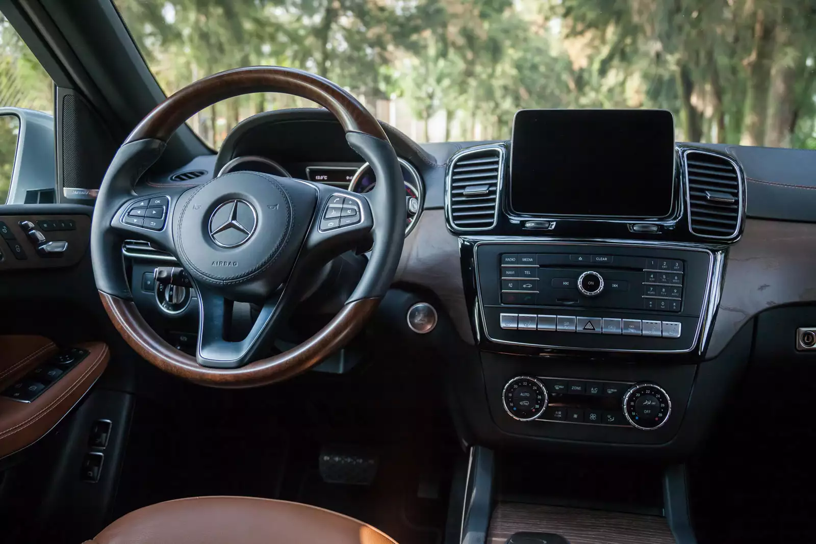 interior camioneta