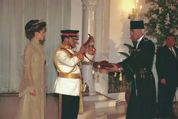 INVESTITURE OF KING ABDULLAH OF JORDAN IN AMMAN