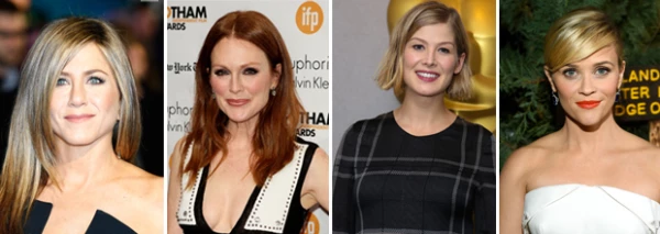 Jennifer Aniston, Julianne Moore, Rosamund Pike y Reese Witherspoon son algunas de las nominadas a Mejor Actriz.