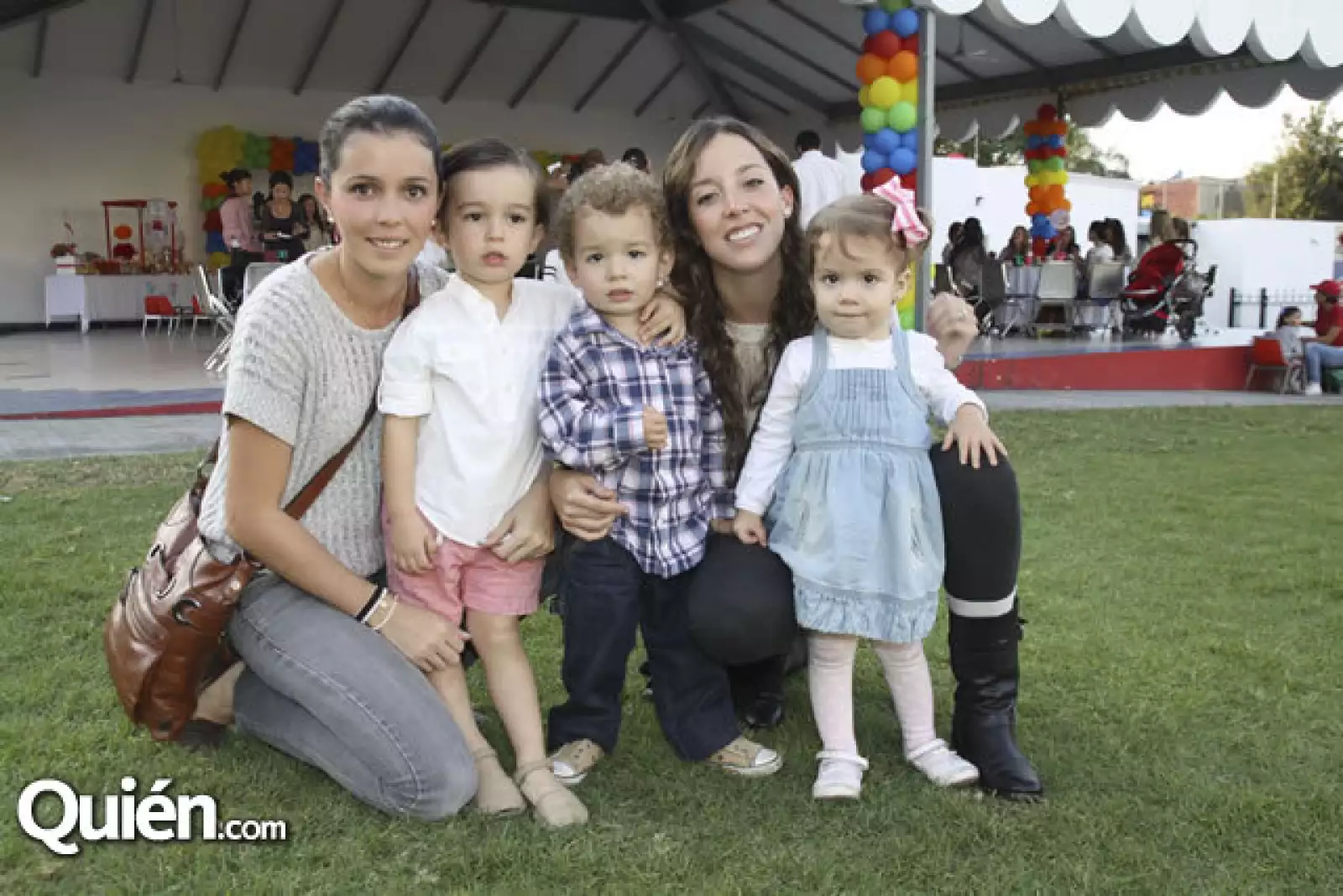 Cristina Valdés, Pol Verges, Santiago Güereña, Moni de Anda y Emilia Güereña