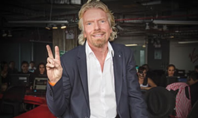 El empresario británico visitó en noviembre las oficinas de Virgin Atlanic en México. (Foto: Tito Trueba / Revista Quién)