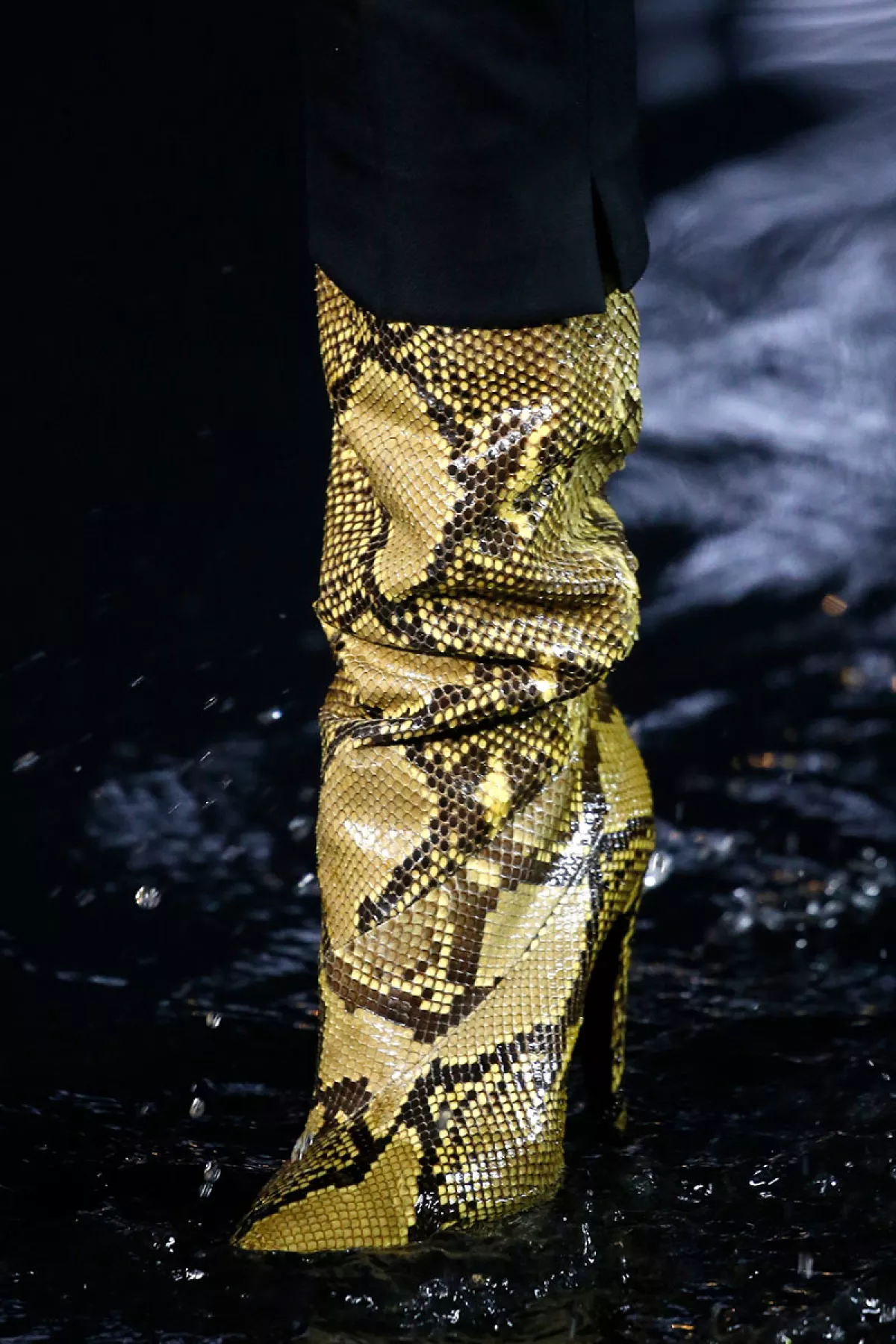 Saint Laurent show, Detail, Spring Summer 2019, Paris Fashion Week, France - 25 Sep 2018