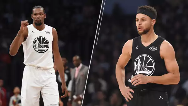 Kevin Durant y Stephen Curry