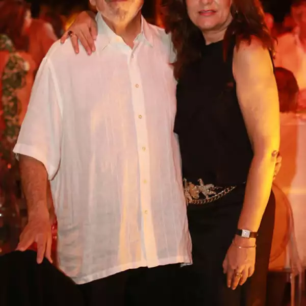 Tomas López y Mónica Águila