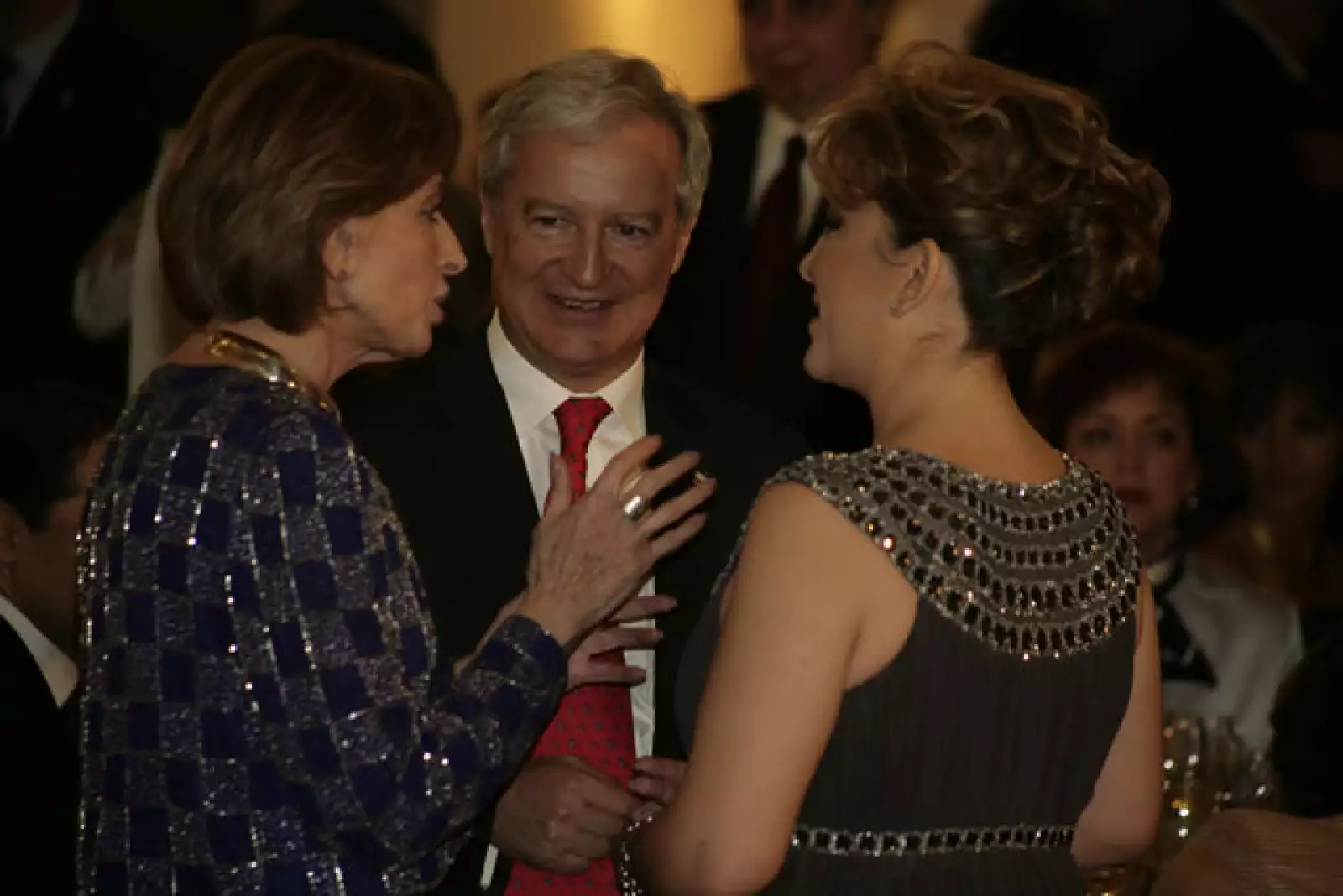 Cena Sarkozy en Palacio Nacional
