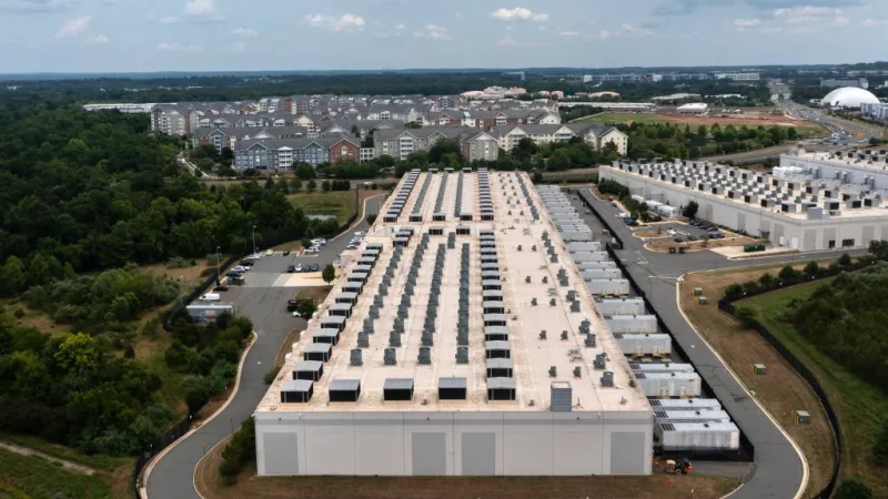 Major Cluster Of Data Centers Inhabit Northern Virginia