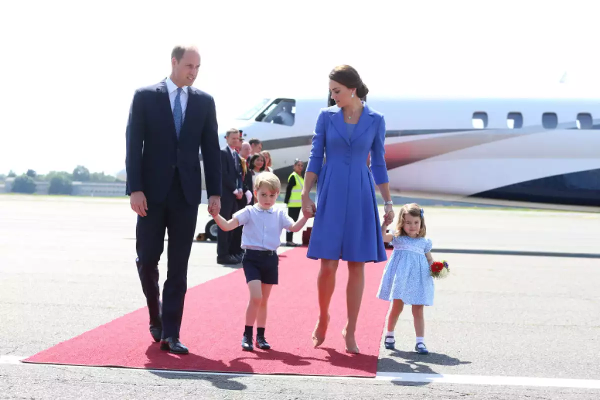 Príncipe George y princesa Charlotte