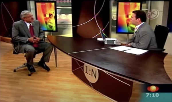 AMLO en Primero Noticias, captura de pantalla