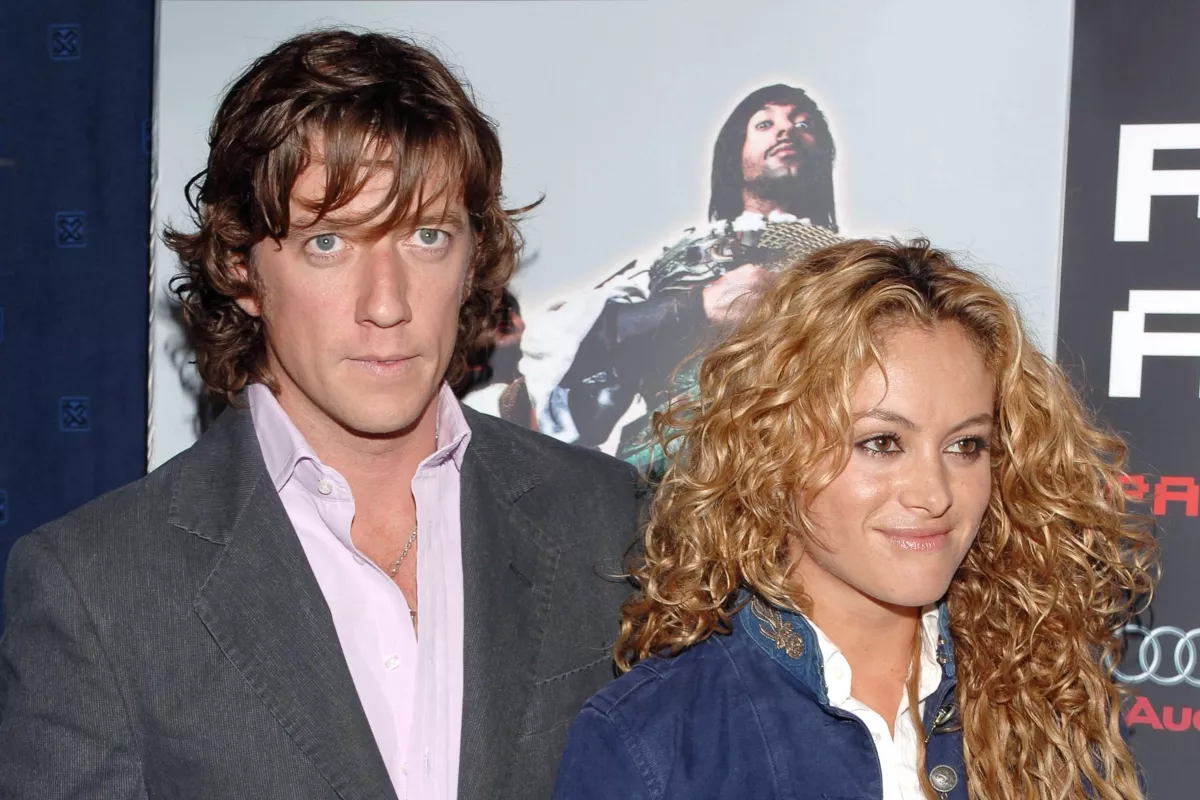 Colate y Paulina Rubio 