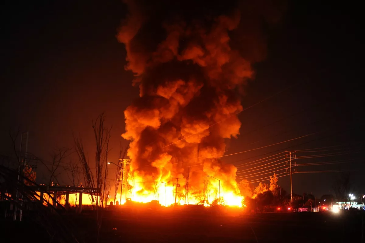 Incendio central abasto