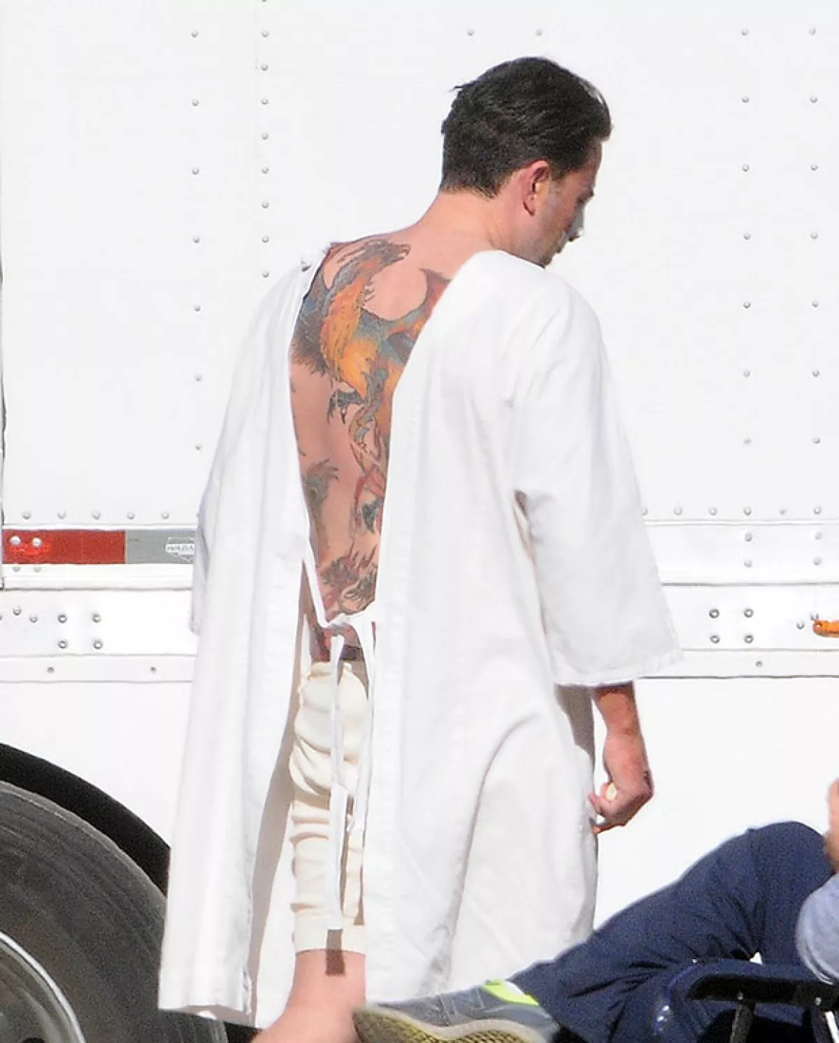 Ben se encuentra grabando la película Live by Night.