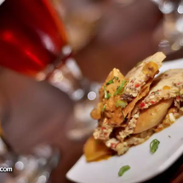 Tamagoyaki de machacado