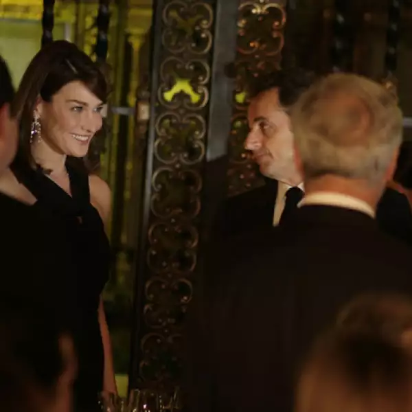 Cena Sarkozy en Palacio Nacional