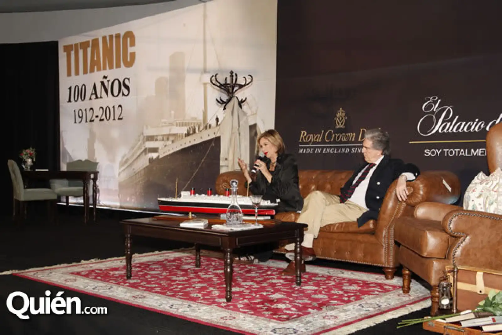 Guadalupe Loaeza y Rafael Tovar y de Teresa