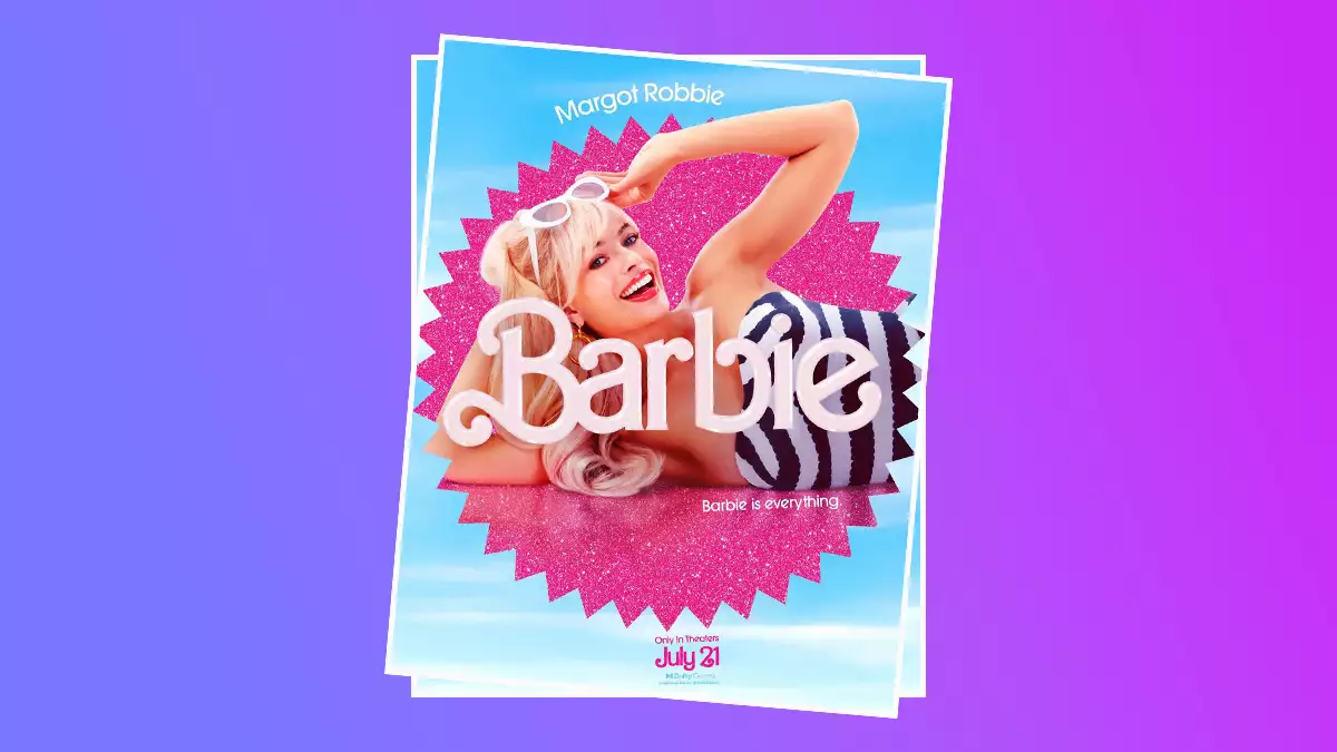 Cómo hacer tu póster de Barbie. 