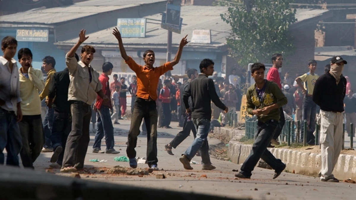 protesta India manifestación