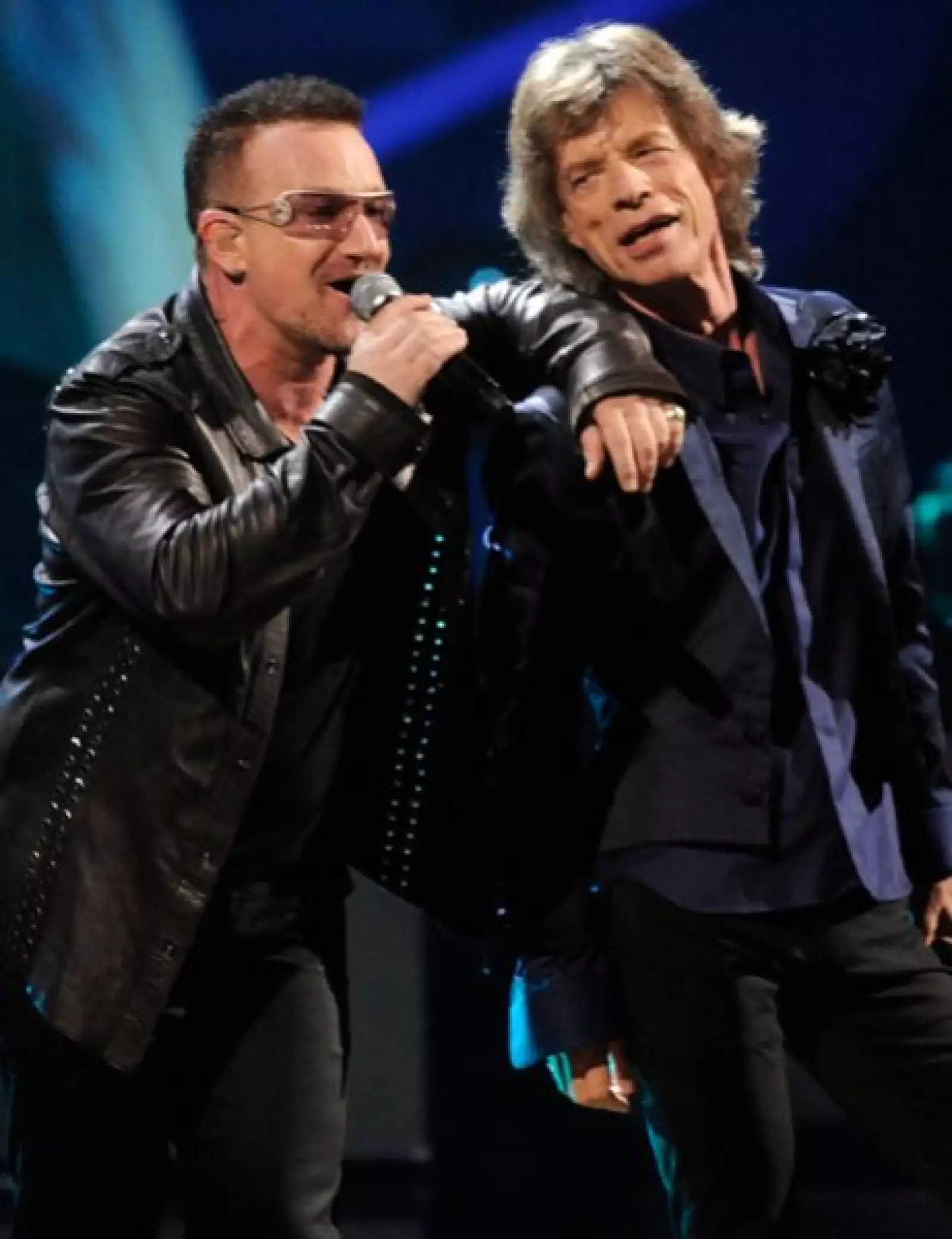Bono compartió escenario con Mick Jagger, Adam Clayton y Bruce Springsteen