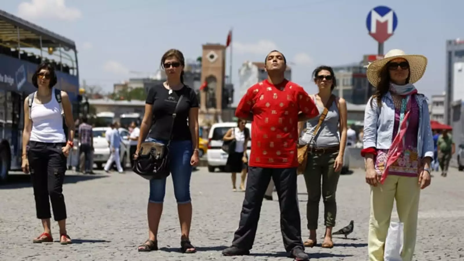 Protesta de pie en Turquia